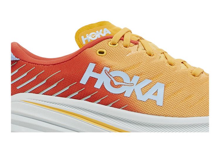 HOKA Bondi X 'Fiesta Amber Yellow'