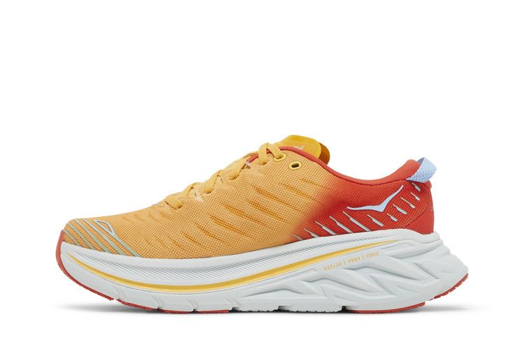 HOKA Bondi X 'Fiesta Amber Yellow'