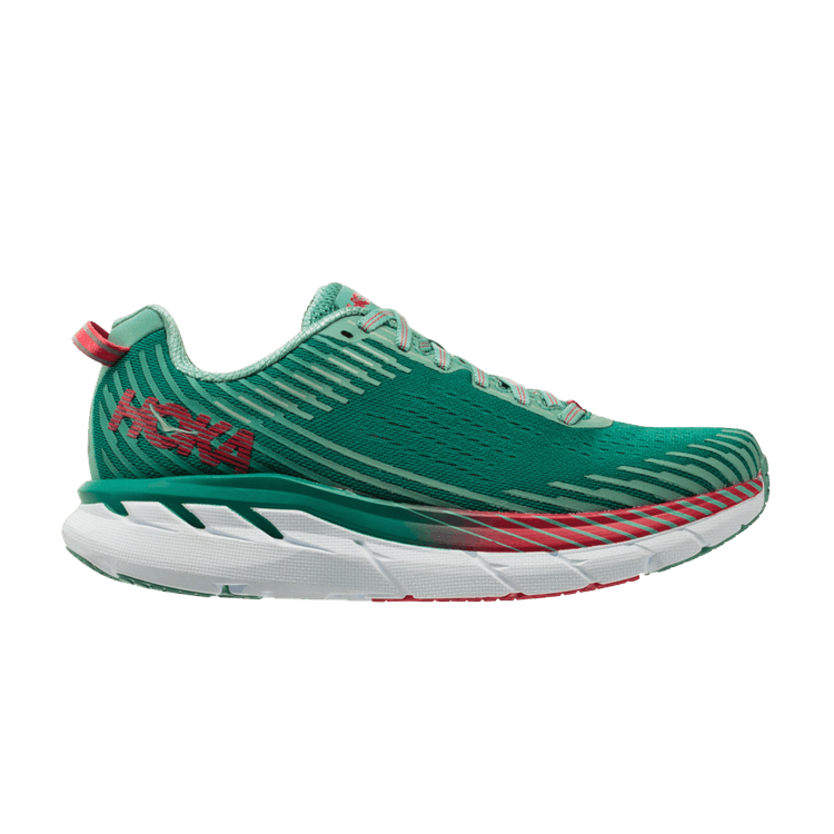 HOKA Wmns Clifton 5 'Green Blue Slate Canton'