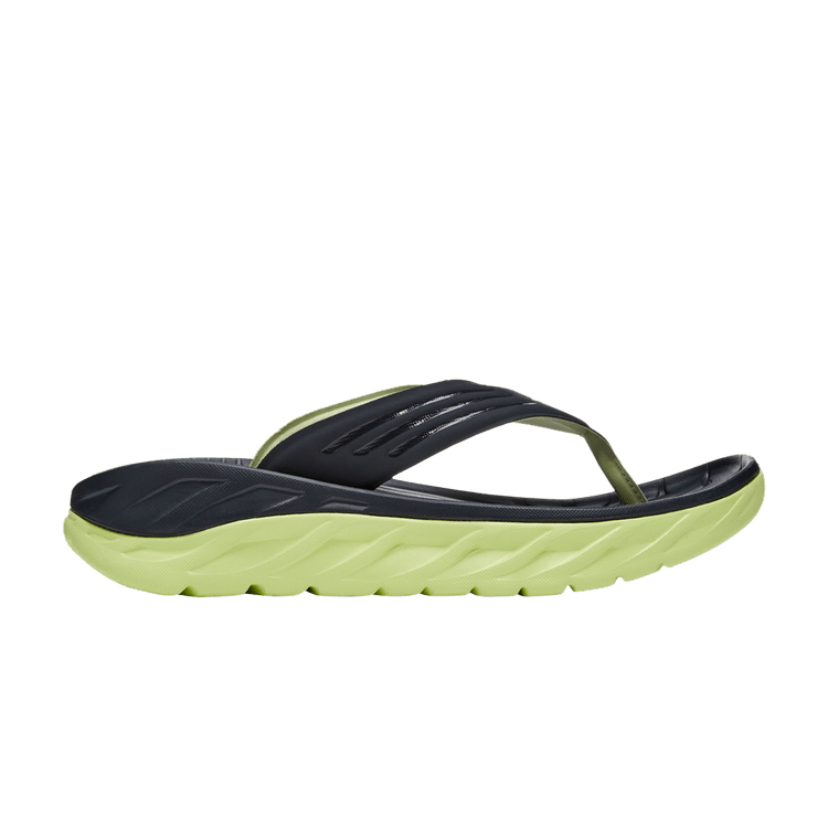 HOKA Ora Recovery Flip Slide 'Blue Graphite Butterfly'