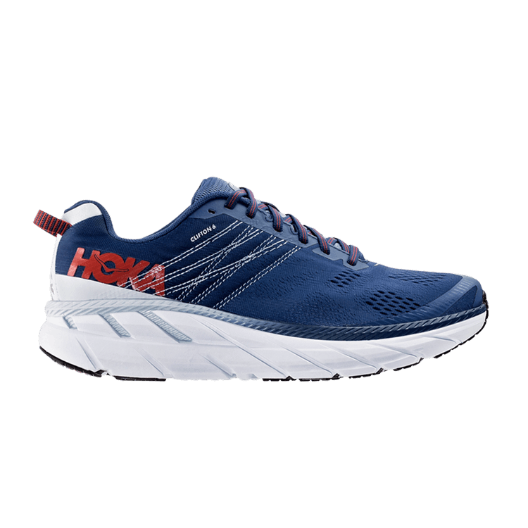 HOKA Clifton 6 'Ensign Blue Plein Air'