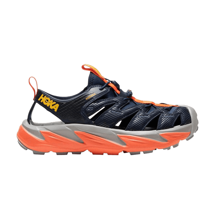 HOKA Hopara 'Black Iris Mandarin Red'