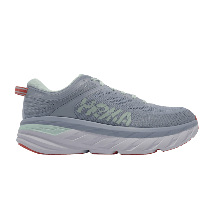 HOKA Wmns Bondi 7 Wide 'Blue Fog'