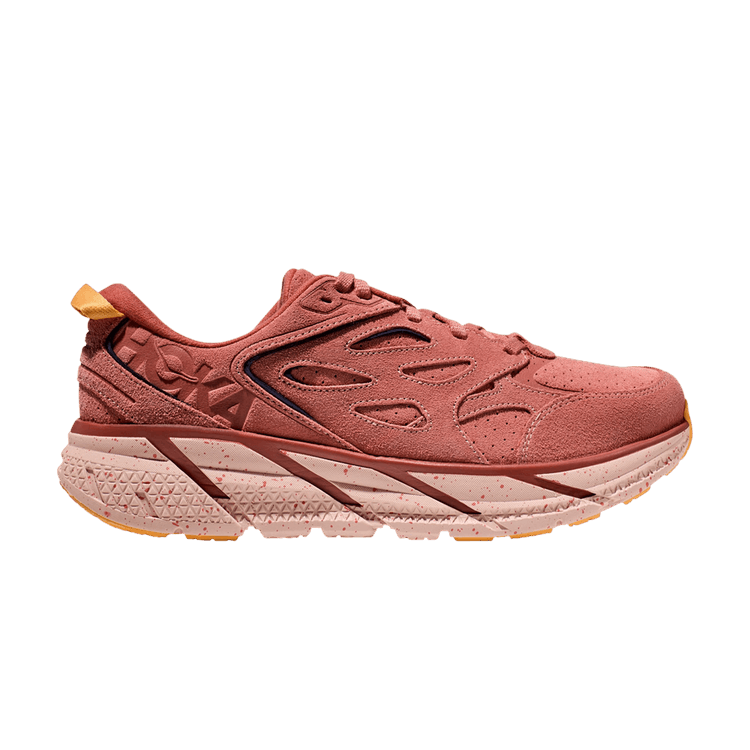 HOKA Clifton L Suede 'Earthenware Hot Sauce'