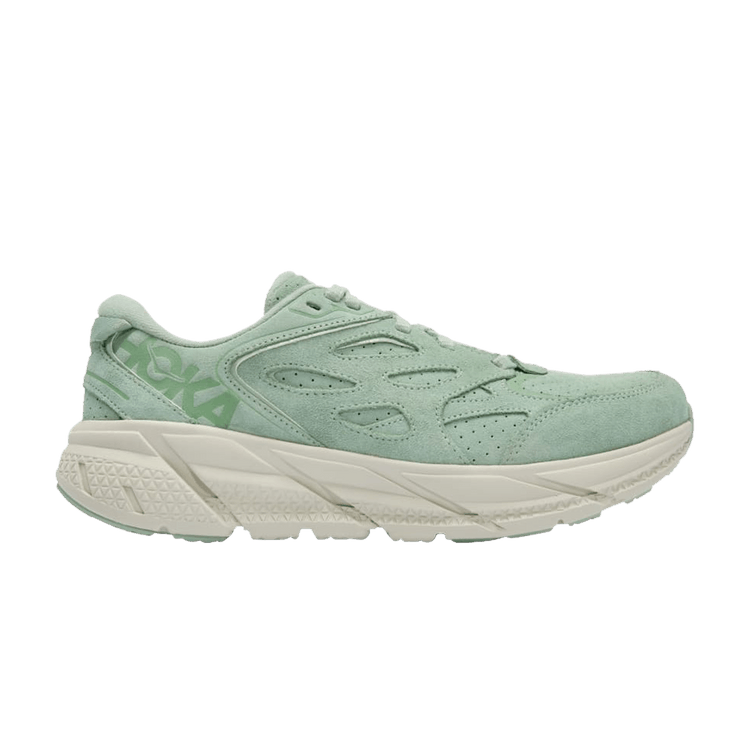 HOKA Clifton L Suede 'Smoke Green'