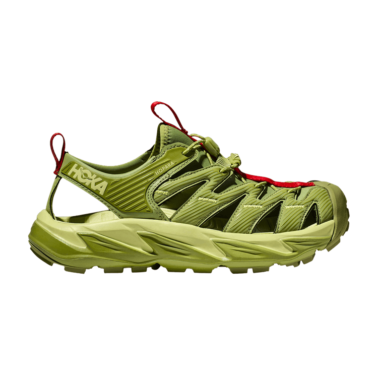 HOKA Hopara Sandal 'Dark Citron'
