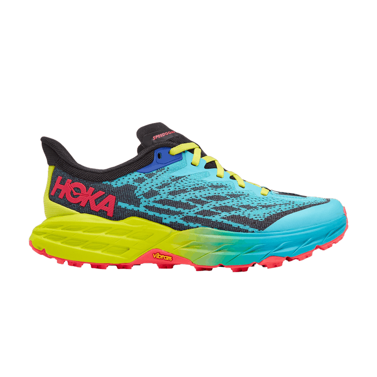 HOKA Wmns Speedgoat 5 'Scuba Blue Green Glow'