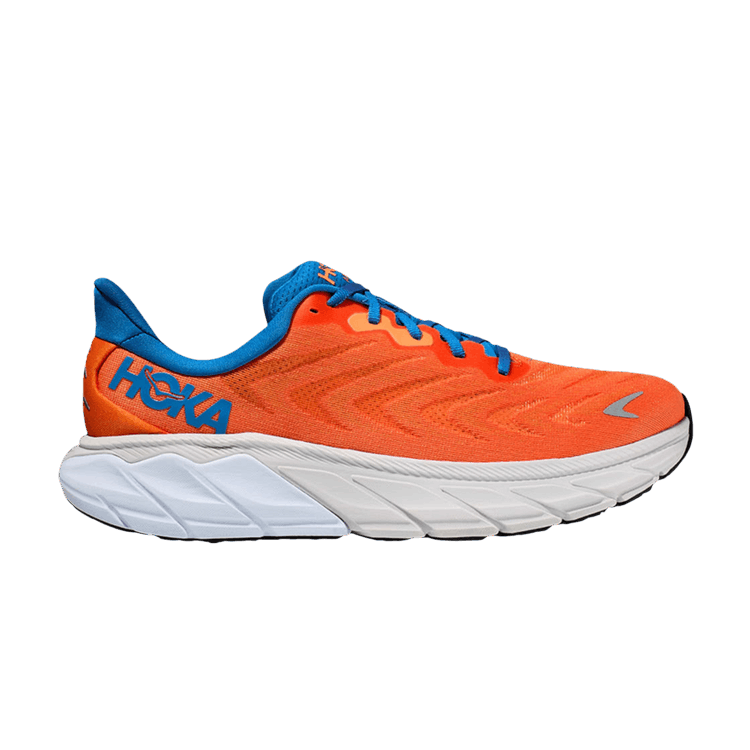 HOKA Arahi 6 'Vibrant Orange Coastal Sky'