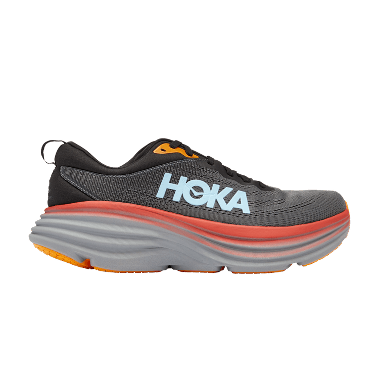 HOKA Bondi 8 'Anthracite Blue Red'