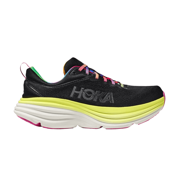 HOKA Bondi 8 'Black Rainbow'