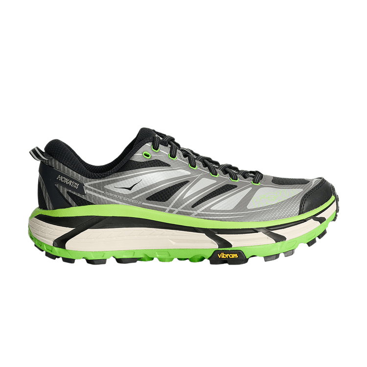 HOKA Mafate Speed 2 'Black Electric Green'