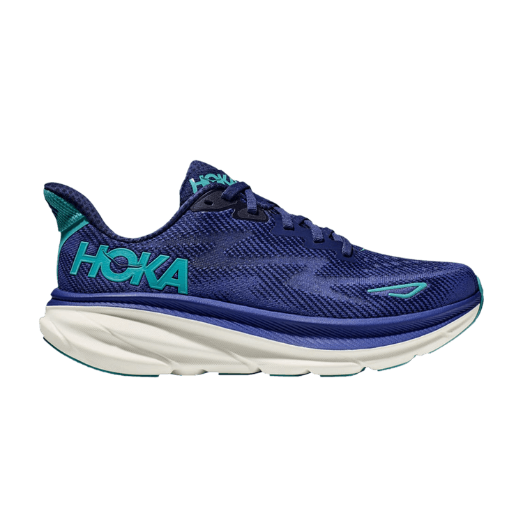 HOKA Wmns Clifton 9 'Bellwether Blue' — Bellwether Blue/Evening Sky