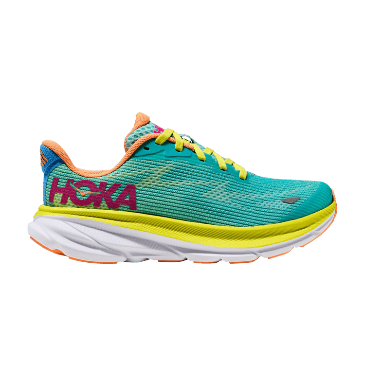 HOKA Clifton 9 Kids 'Ceramic Evening Primrose'