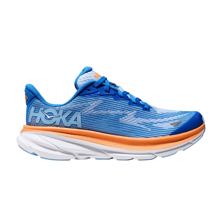 HOKA Clifton 9 Kids 'Coastal Sky All Aboard'