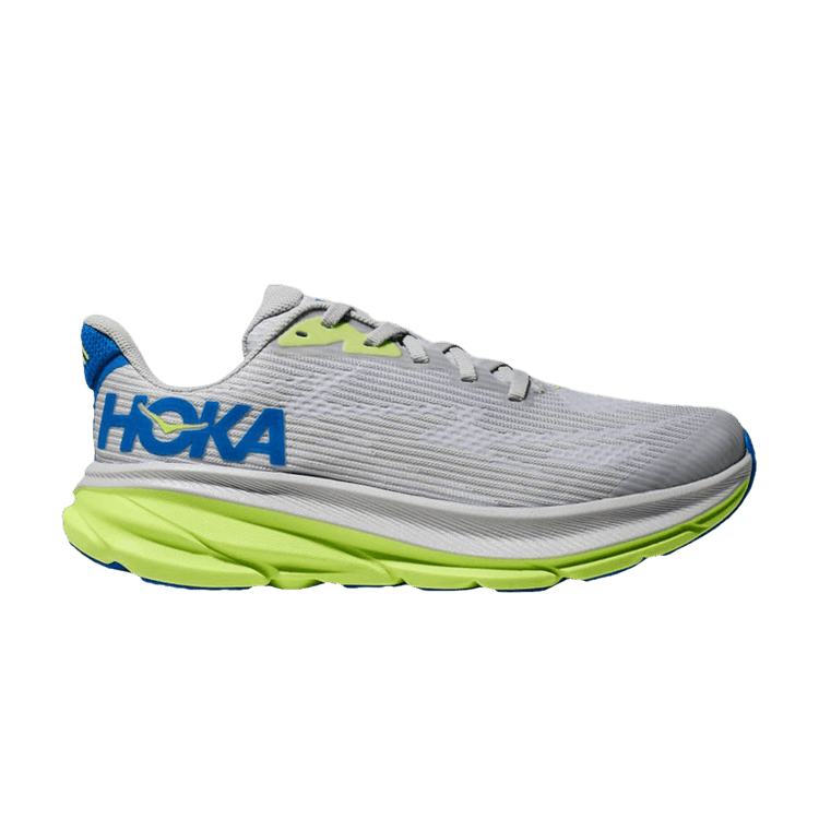 HOKA Clifton 9 Kids 'Stardust Electric Cobalt'