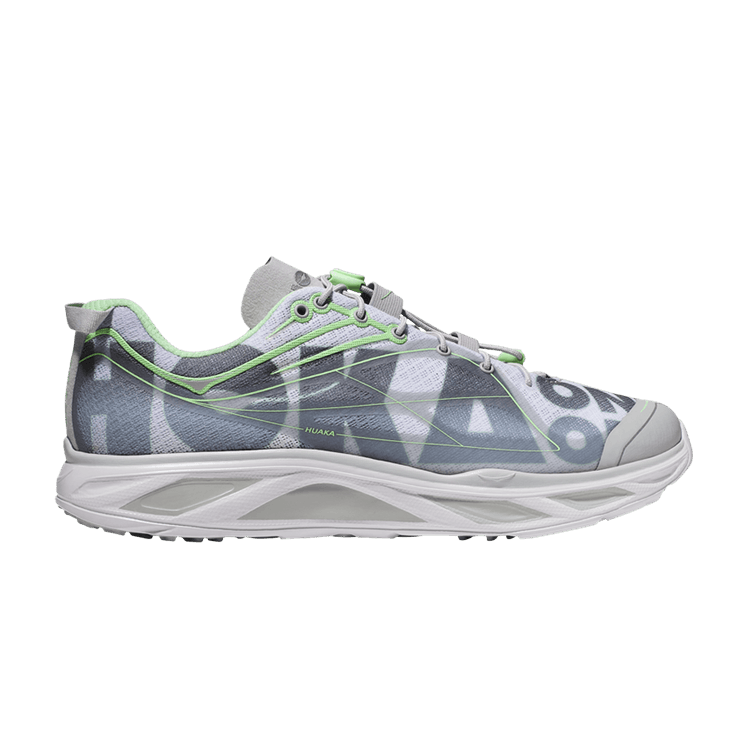 HOKA Huaka Origins 'Harbor Mist Lime Glo'