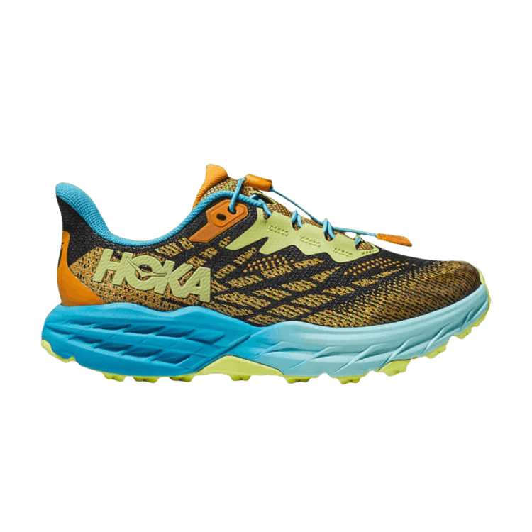 HOKA Speedgoat 5 Kids 'Solar Flare Diva Blue'