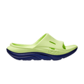 HOKA Ora Recovery Slide 3 Kids 'Lettuce Bellwether Blue'
