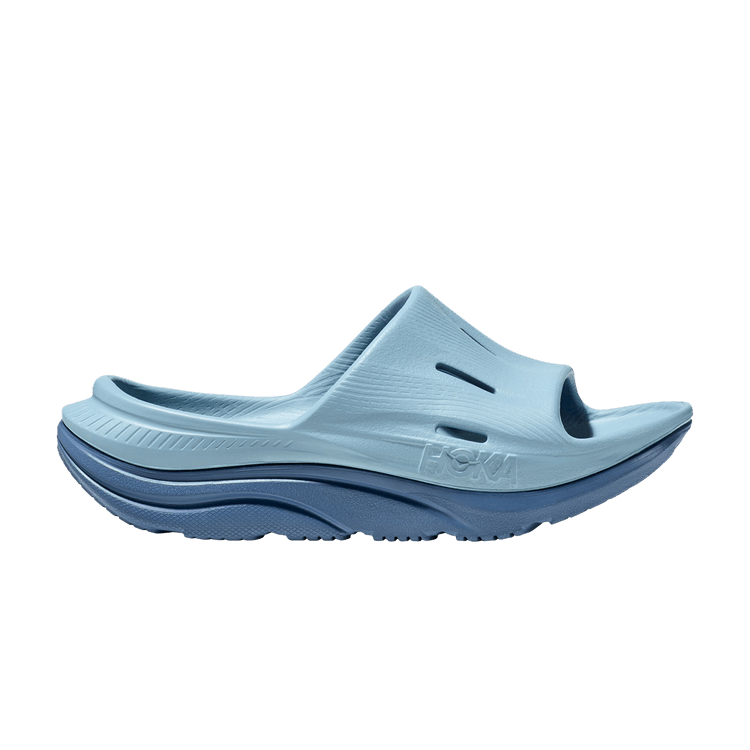 HOKA Ora Recovery 3 Slide Kids 'Stone Blue'