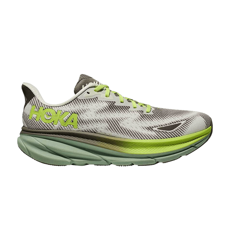 HOKA Clifton 9 GORE-TEX 'Slate Aloe Vera' — Slate/Aloe Vera (1141470F STLV)