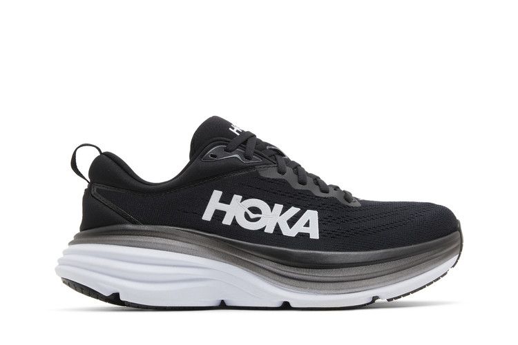 HOKA Wmns Bondi 8 'Black White'