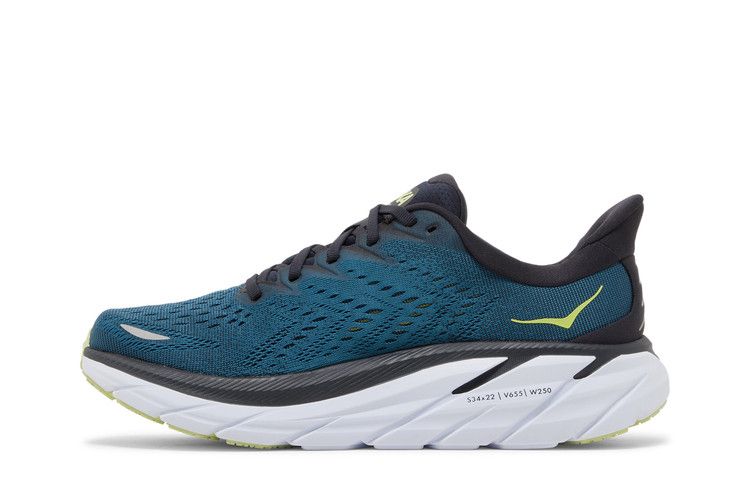HOKA Clifton 8 'Blue Coral Butterfly'