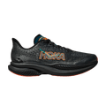 HOKA Mach 6 Kids 'Black Electric Tangerine'