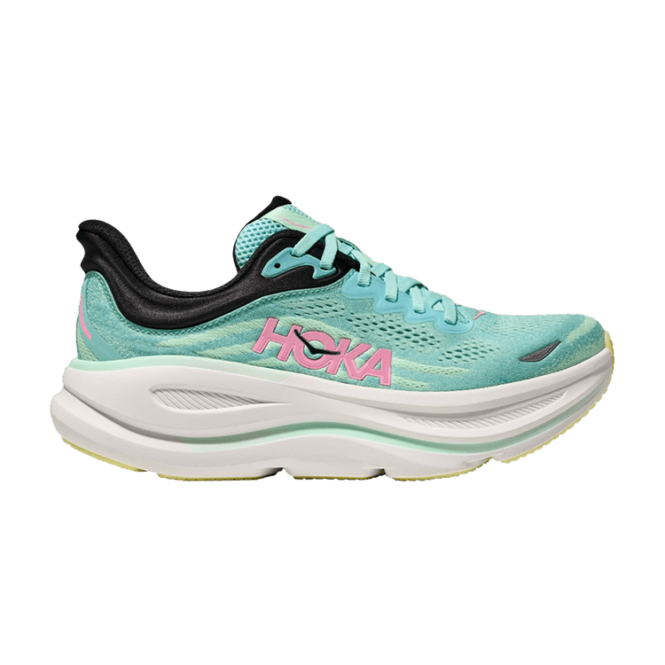 HOKA Wmns Bondi 9 Wide 'Blue Spark Mint Fluorite'