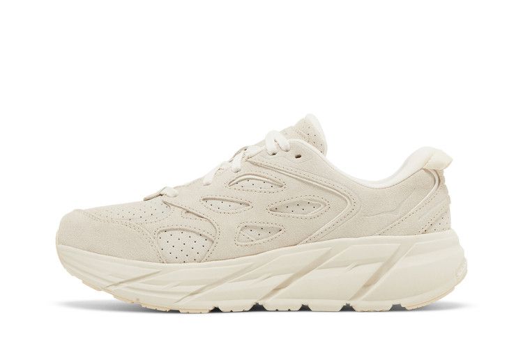 HOKA Clifton L Suede 'Eggnog'