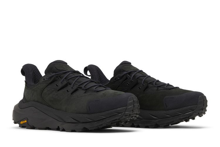 HOKA Kaha 2 Low GORE-TEX 'Triple Black' — Black/Black (1123190 BBLC)
