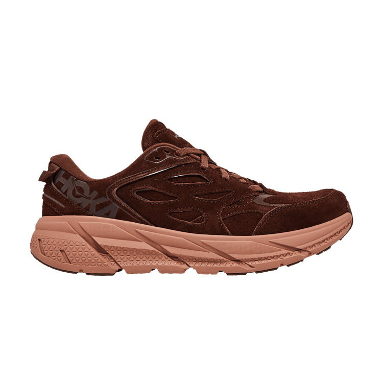 HOKA Clifton L Suede 'Cappuccino Cork'