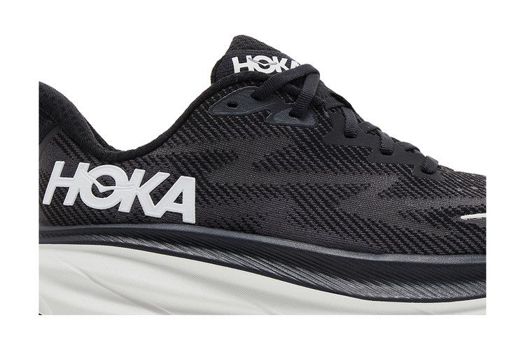 HOKA Wmns Clifton 9 'Black White'