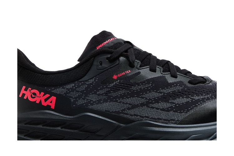 HOKA Wmns Speedgoat 5 GORE-TEX 'Black Red'