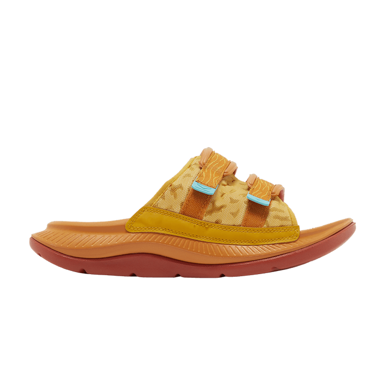 HOKA Ora Luxe 'Golden Yellow Desert Sun'