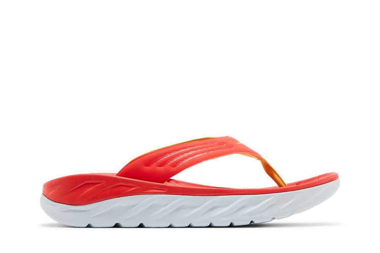 HOKA Ora Recovery Flip Slide 'Fiesta Amber Yellow'