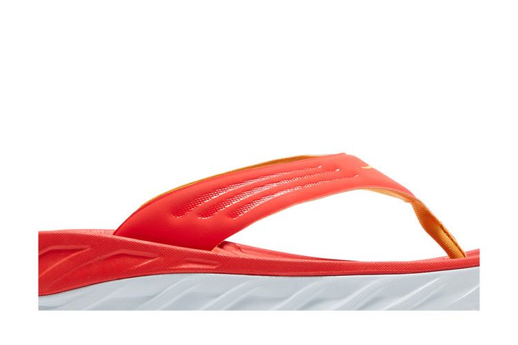 HOKA Ora Recovery Flip Slide 'Fiesta Amber Yellow'