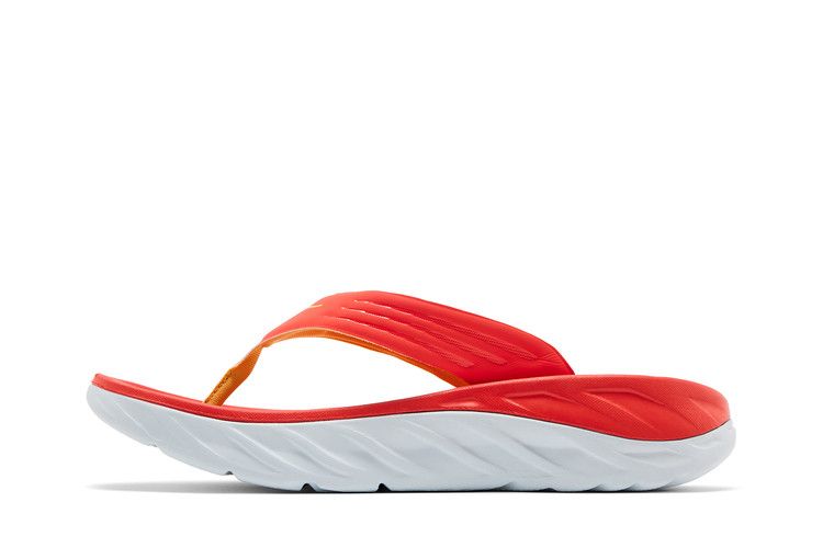 HOKA Ora Recovery Flip Slide 'Fiesta Amber Yellow'