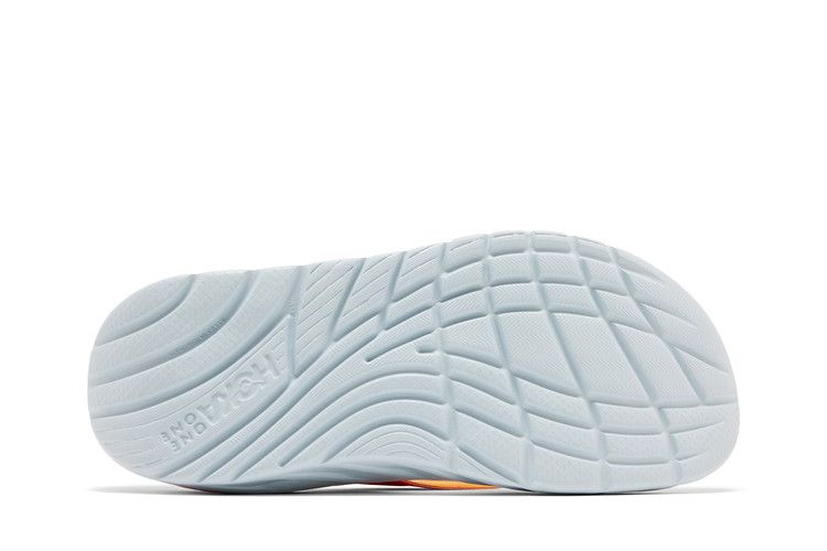 HOKA Ora Recovery Flip Slide 'Fiesta Amber Yellow'