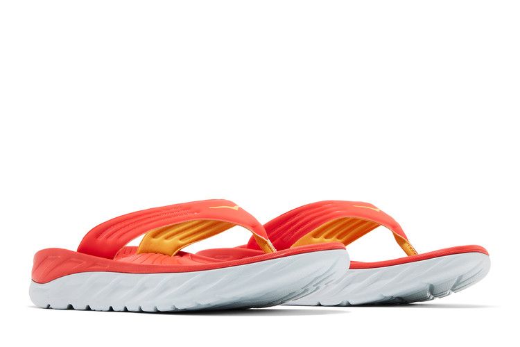 HOKA Ora Recovery Flip Slide 'Fiesta Amber Yellow'