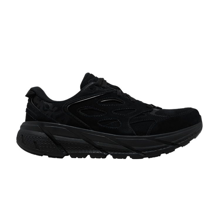 HOKA Clifton L Suede 'Triple Black'