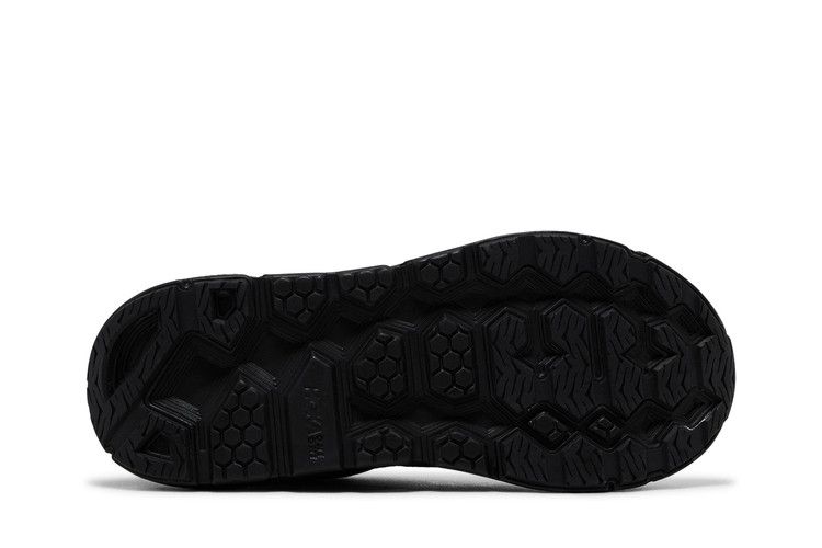 HOKA Clifton L Suede 'Triple Black'