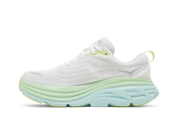 HOKA Wmns Bondi 8 'Blanc De Blanc Sunlit Ocean'