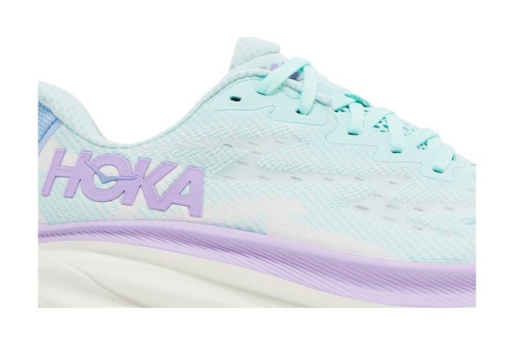 HOKA Wmns Clifton 9 Wide 'Sunlit Ocean Lilac Mist'