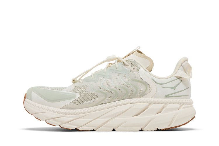 Satisfy x HOKA Clifton LS 'Celadon Tint'