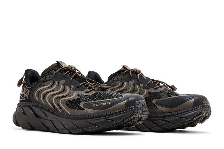 Satisfy x HOKA Clifton LS 'Forged Iron'