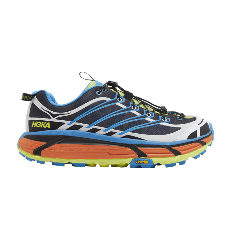 HOKA Mafate Three2 'Black Diva Blue Orange'