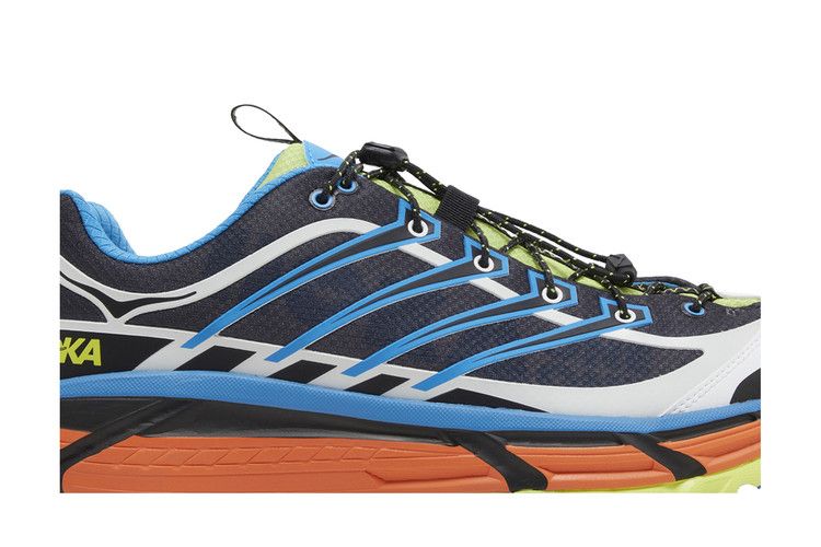 HOKA Mafate Three2 'Black Diva Blue Orange'