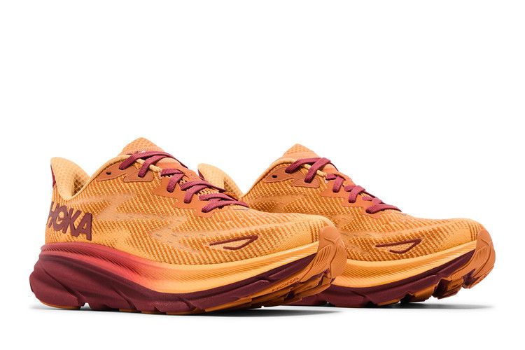 HOKA Clifton 9 'Amber Haze Sherbet'