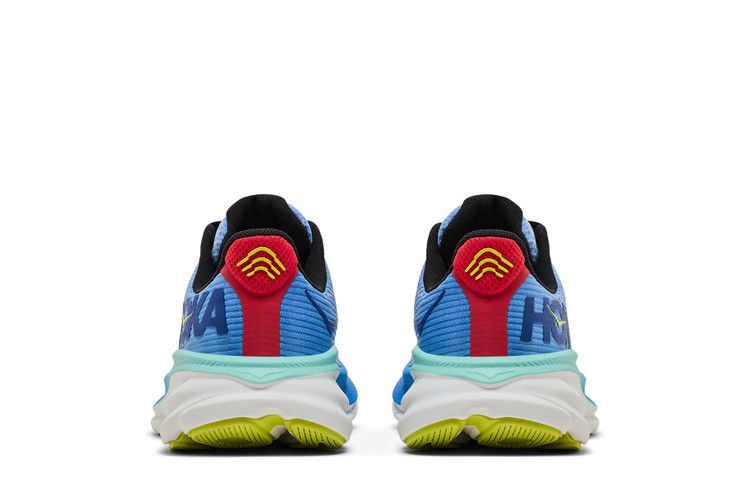 HOKA Clifton 9 Kids 'Virtual Blue Cerise'