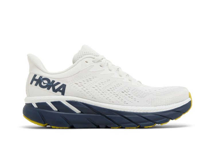 HOKA Wmns Clifton 7 'Blanc De Blanc Black Iris'